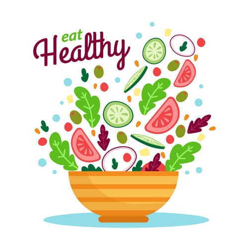 Eat a healthy, balanced diet Eat a healthy, balanced diet