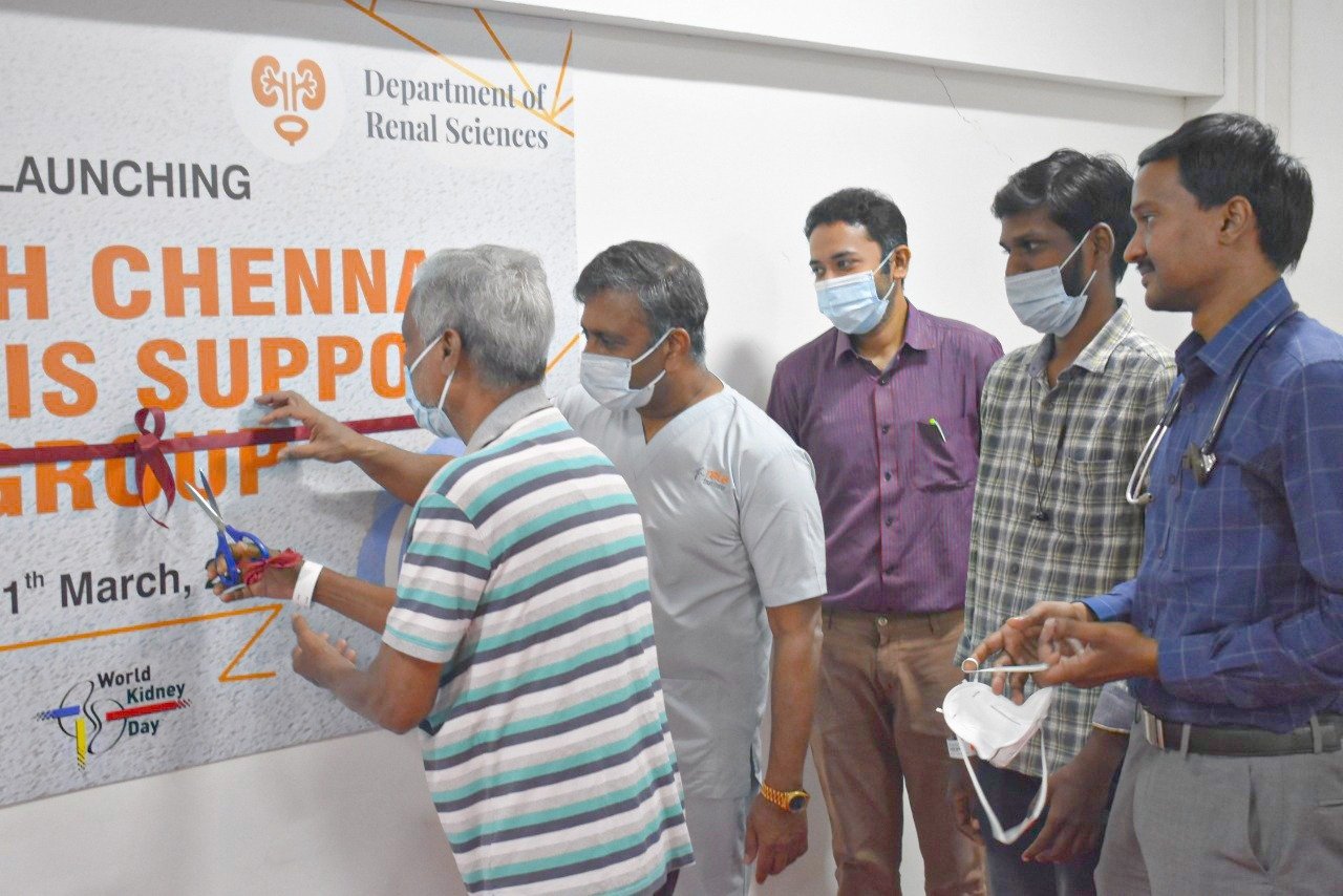 Rela Hospital Launches 'South Chennai Dialysis Support Group’