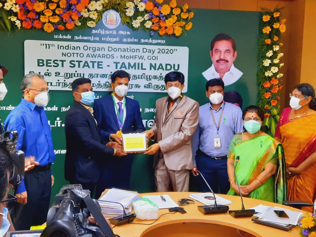 RIMC awarded the Best Performing Live Liver Transplant Team by TRANSTAN