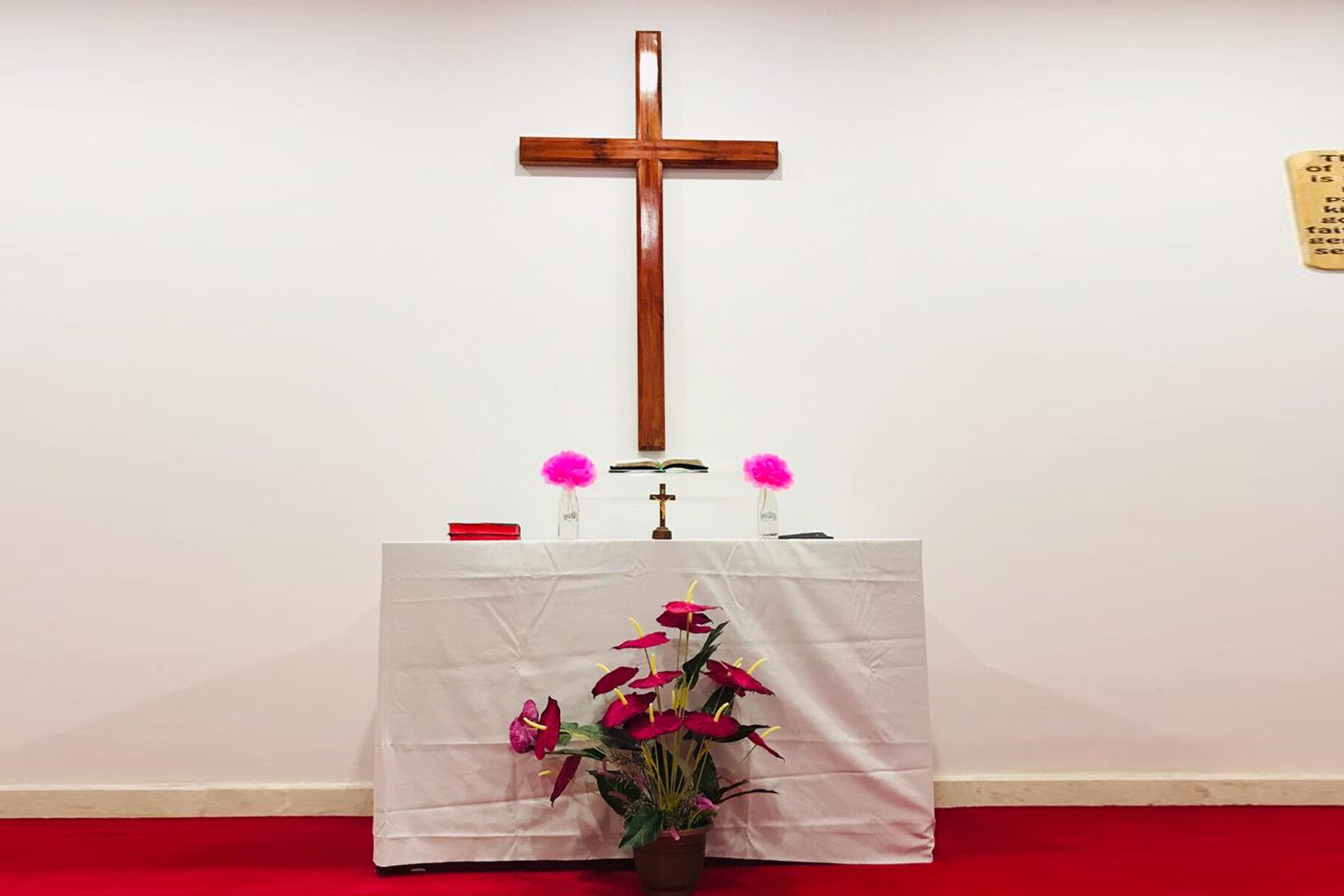 Inauguration of Chapel at Rela Hospital Inauguration of Chapel at Rela Hospital