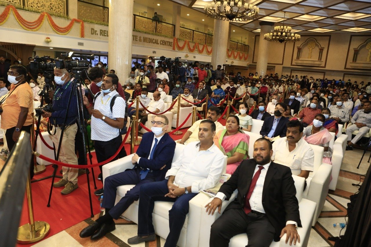Tamil Nadu Chief Minister M.K. Stalin Inaugurates India’s Most Comprehensive Cancer Centre At Dr. Rela Hospital Tamil Nadu Chief Minister M.K. Stalin Inaugurates India’s Most Comprehensive Cancer Centre At Dr. Rela Hospital