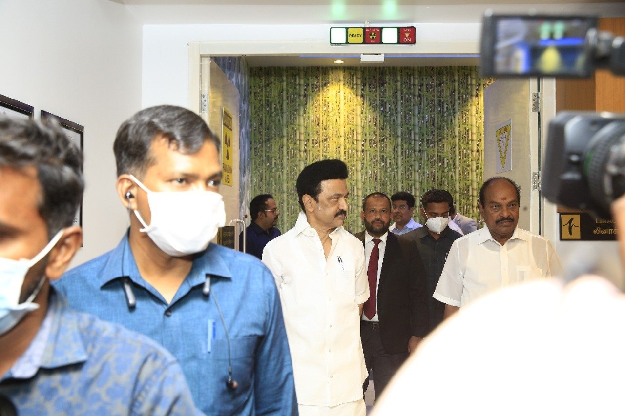 Tamil Nadu Chief Minister M.K. Stalin Inaugurates India’s Most Comprehensive Cancer Centre At Dr. Rela Hospital Tamil Nadu Chief Minister M.K. Stalin Inaugurates India’s Most Comprehensive Cancer Centre At Dr. Rela Hospital