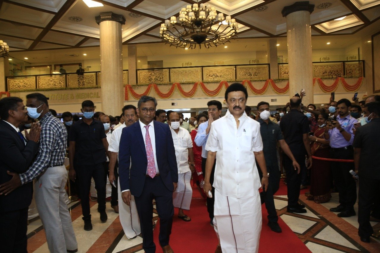 Tamil Nadu Chief Minister M.K. Stalin Inaugurates India’s Most Comprehensive Cancer Centre At Dr. Rela Hospital