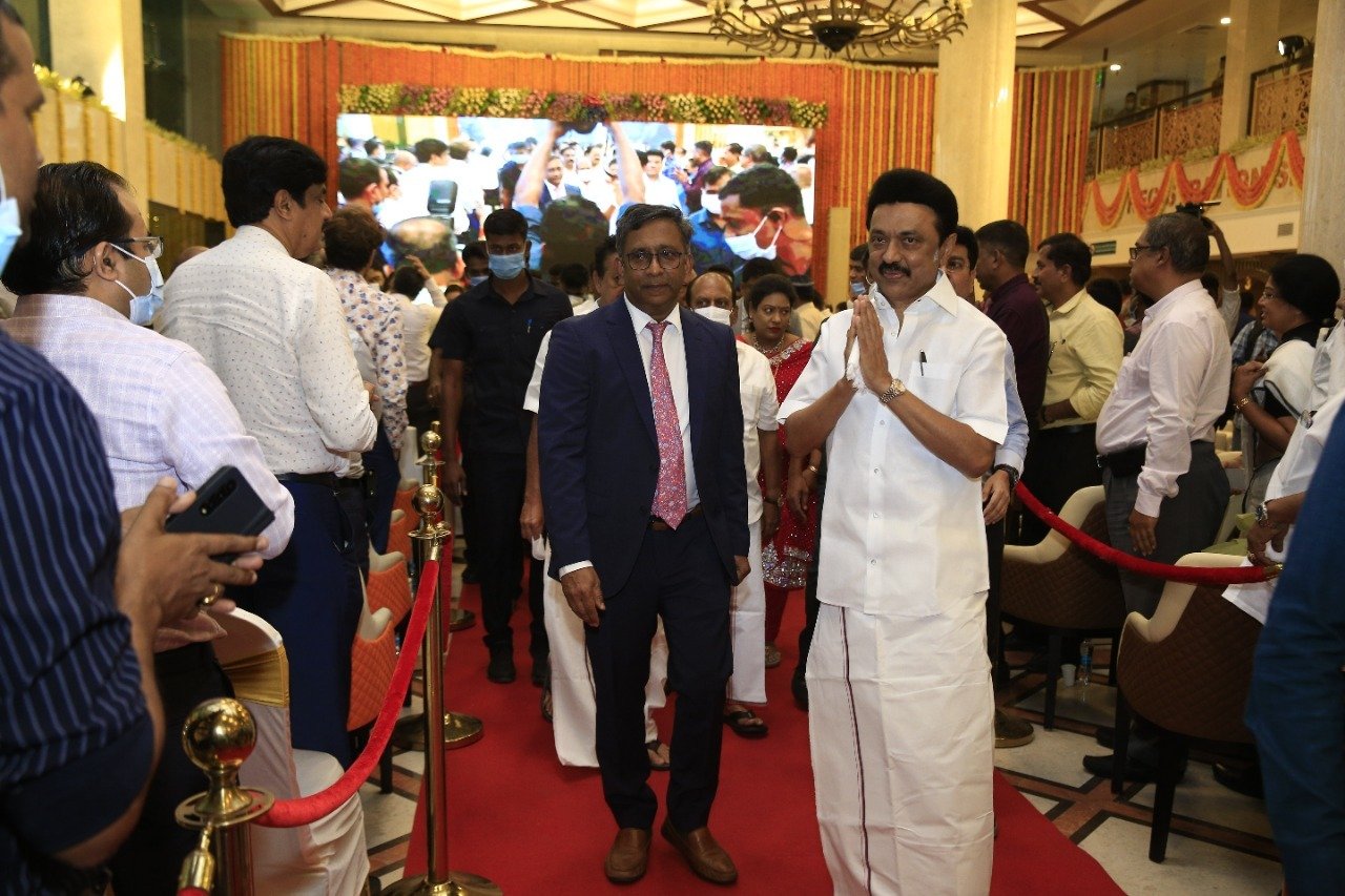 Tamil Nadu Chief Minister M.K. Stalin Inaugurates India’s Most Comprehensive Cancer Centre At Dr. Rela Hospital Tamil Nadu Chief Minister M.K. Stalin Inaugurates India’s Most Comprehensive Cancer Centre At Dr. Rela Hospital