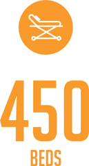 450 bed