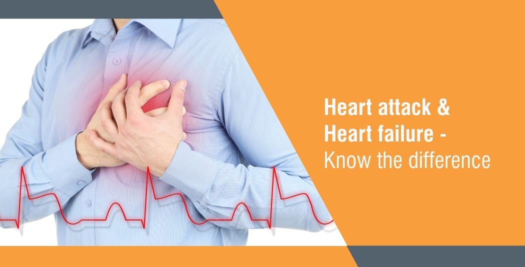 Difference between heart failure and heart attack Difference between heart failure and heart attack
