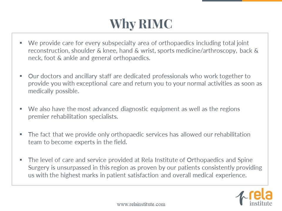Orthopaedics and Spine Surgery