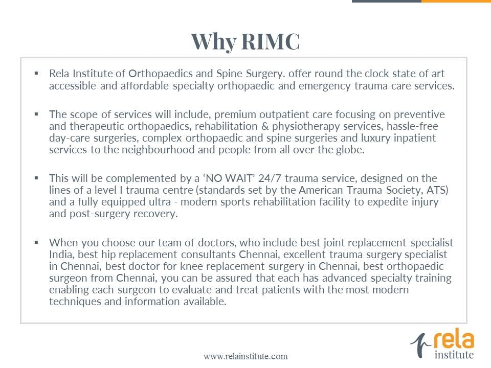 Orthopaedics and Spine Surgery