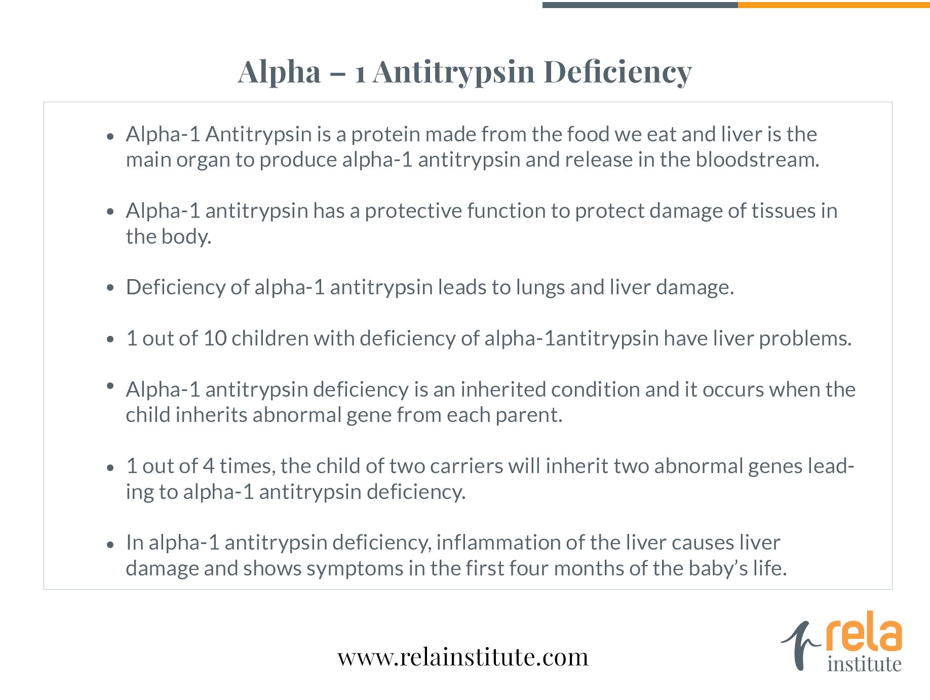 Alpha 1 Antitrypsin Deficiency