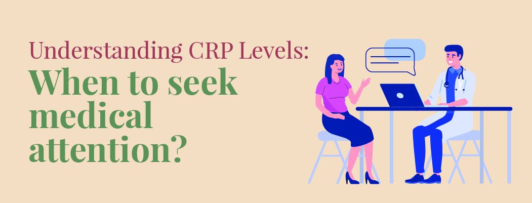 How much crp level is dangerous