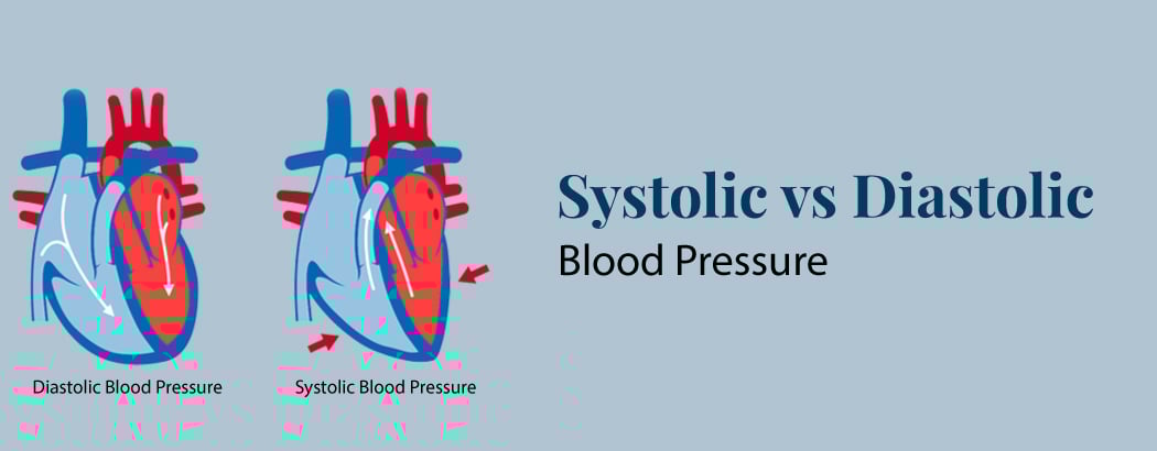 Systolic and diastolic blood pressure sales