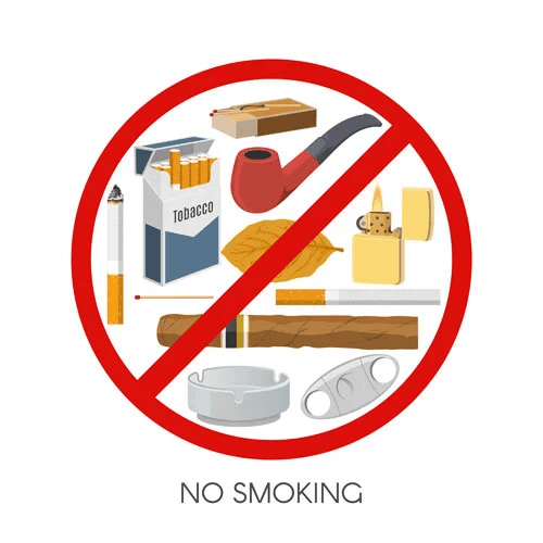 Quit smoking - Hepatomegaly