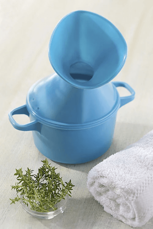 Steam inhalation Remove Mucus from Lungs